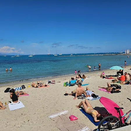 Antibes Appartement De Standing 45M2 Au Calme Proche Plage Et Centre-Ville-Wifi-Garage Apartman *