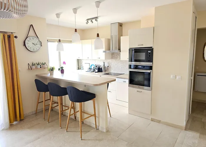 T2 Lumineux De Standing 45m2 Au Calme Proche A Pied Et Centre-ville-wifi-climatisation